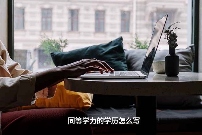 同等学力的学历怎么写
