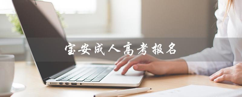 宝安成人高考报名(成人高考报名官网是什么)