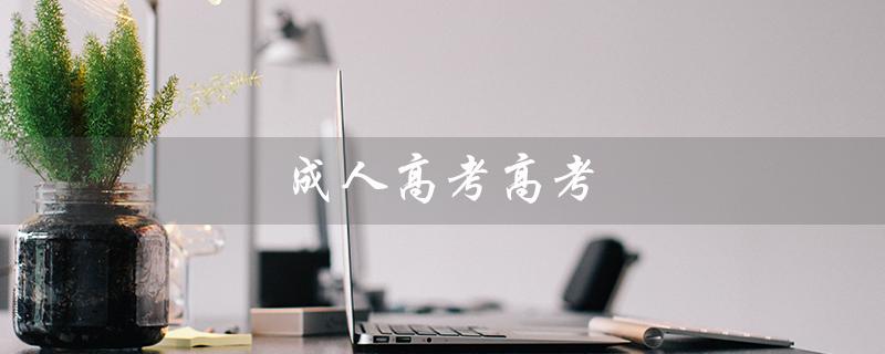 成人高考高考（成人高考难度如何）