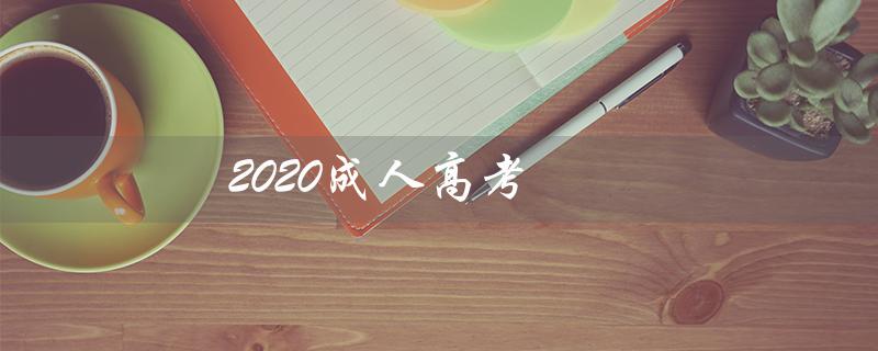 2020成人高考
