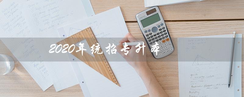 2020年统招专升本(2020年专升本语文真题是什么)