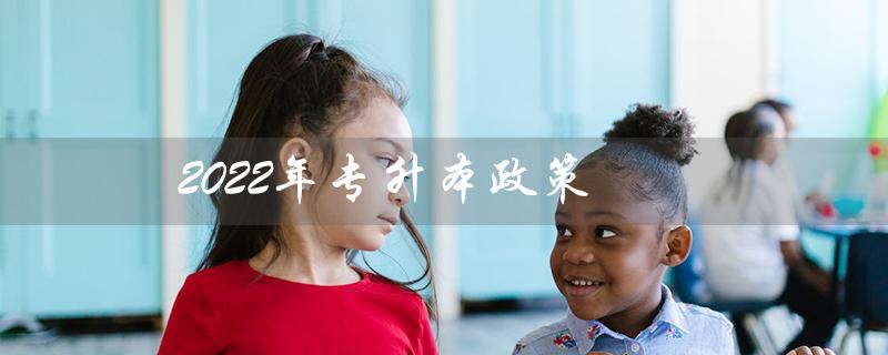 2022年专升本政策(2022年辽宁省专升本政策是什么)