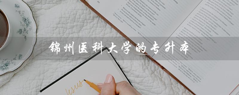 锦州医科大学的专升本(锦州医科大学专升本官网是什么)