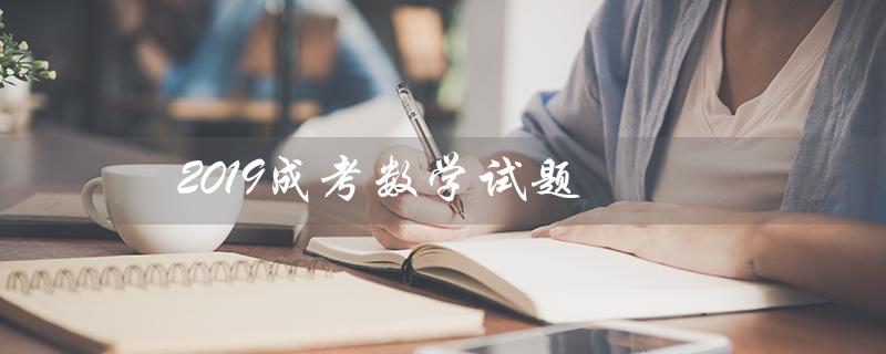 2019成考数学试题（浙江高考数学试题是什么）