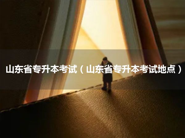 山东省专升本考试(山东省专升本考试地点)