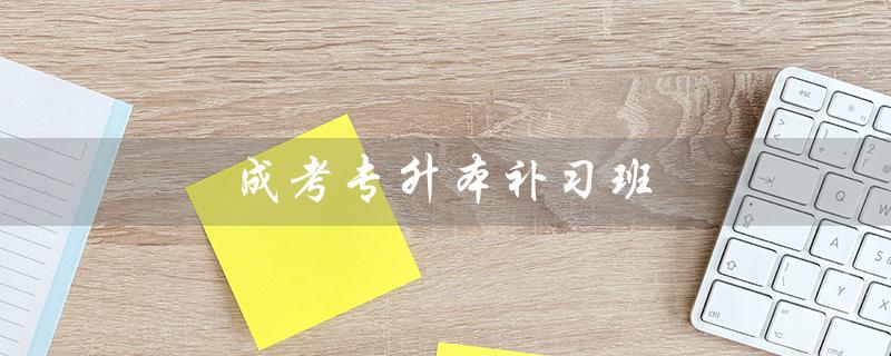 成考专升本补习班(成考专升本如何报名)