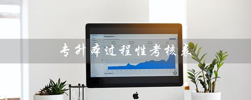 专升本过程性考核表（专升本思想政治考核表是什么）