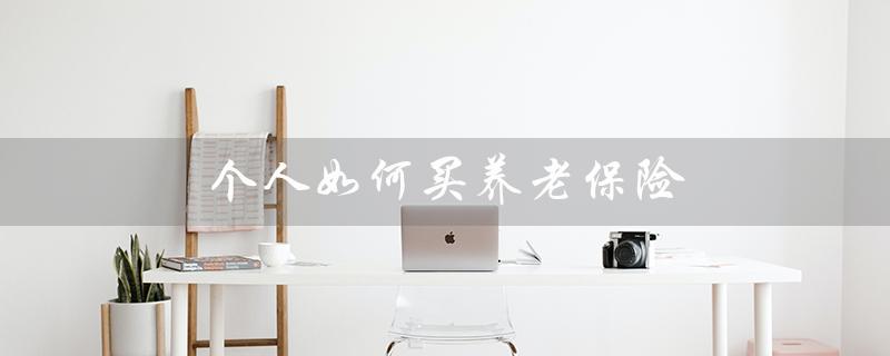 个人如何买养老保险(如何购买养老和医疗保险)