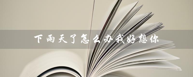 下雨天了怎么办我好想你（下雨天了怎么办）