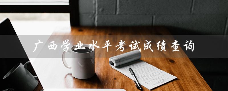 广西学业水平考试成绩查询(广西2023学业水平考试成绩查询入口在哪)
