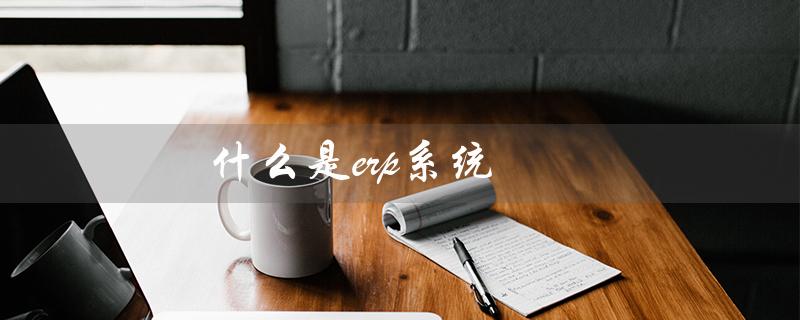 什么是ERP系统（企业资源规划系统）？