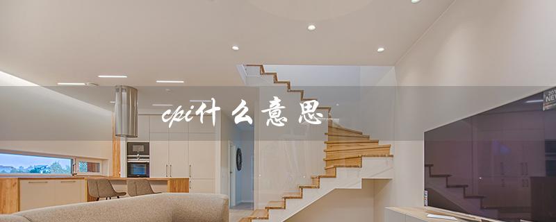 cpi什么意思(ppi和cpi是什么)