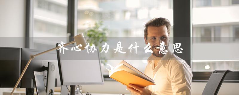 齐心协力是什么意思（合作的重要性）